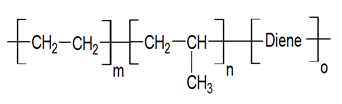ساختار شیمیایی EPDM
