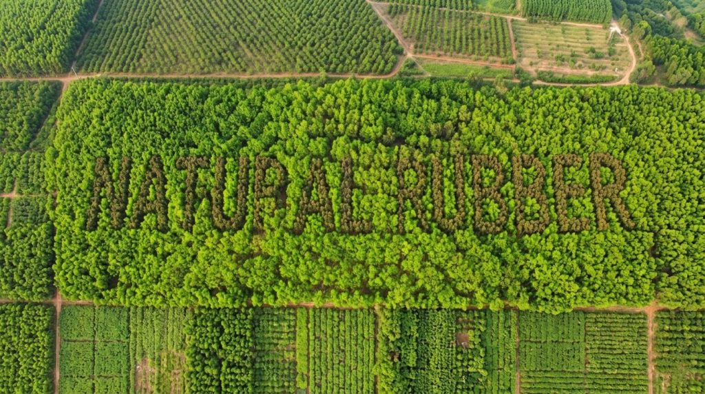 natural rubber farm